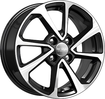 КиК КС861 ZV Hyundai Solaris I 6x15 4x100 ET 48 Dia 54.1 алмаз черный
