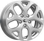 КиК КС869 6.5x16 5x114.3 ET 50 Dia 66.1 сильвер