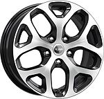 КиК КС869 ZV 16_VW Passat 6.5x16 5x112 ET 46 Dia 57.1 алмаз черный КиК КС869 ZV 16_VW Passat 6.5x16 5x112 ET 46 Dia 57.1 алмаз черный
