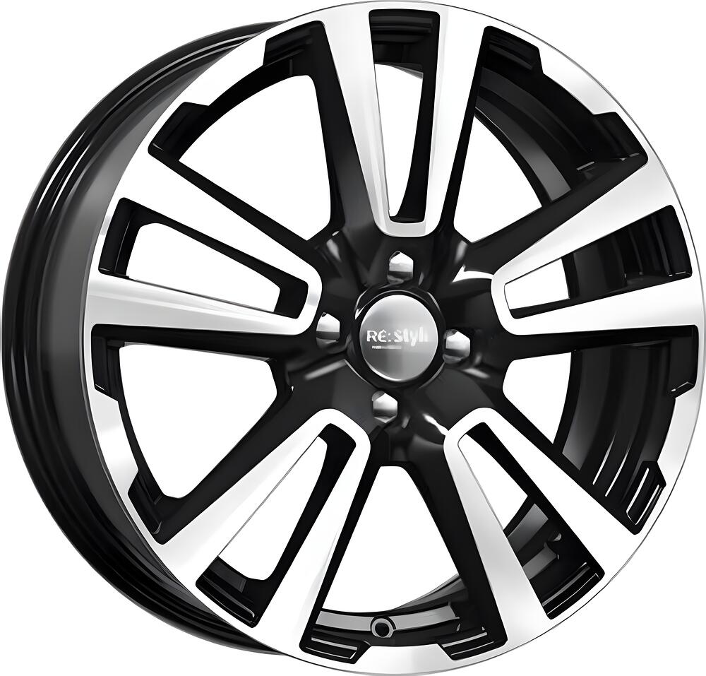 КиК КС874 6.5x17 5x114.3 ET 49 Dia 67.1 Алмаз черный