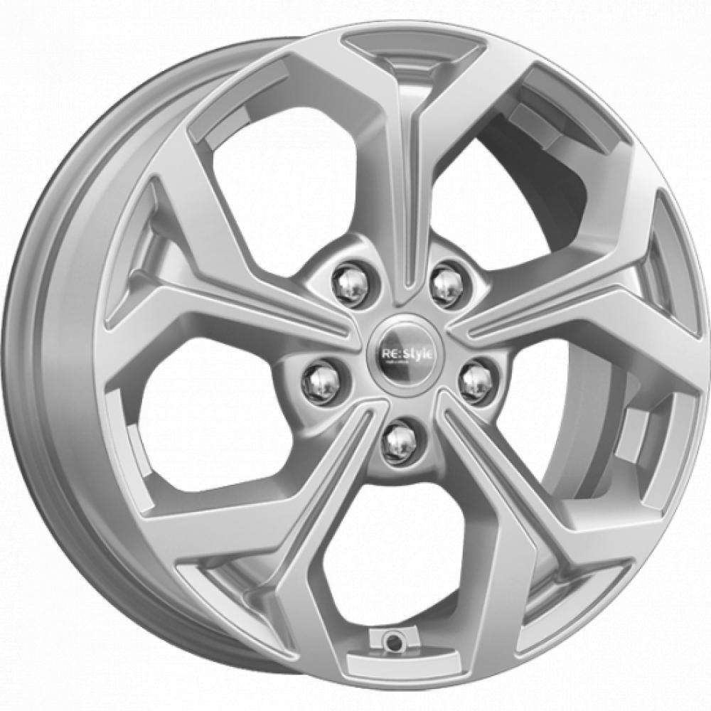 КиК КС878 ZV 16_Focus 6.5x16 5x108 ET 50 Dia 63.35 сильвер
