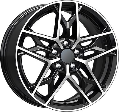 КиК КС894 7.5x17 5x114.3 ET 46 Dia 67.1 Алмаз черный