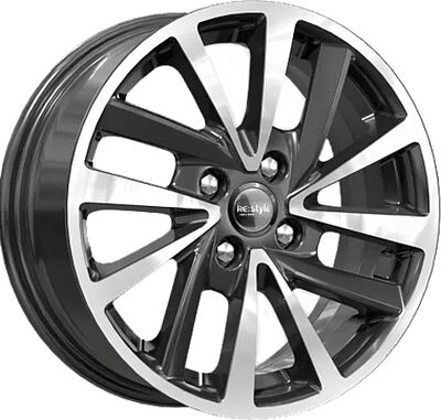 КиК КС899 6x15 4x100 ET 37 Dia 60.1 Алмаз черный