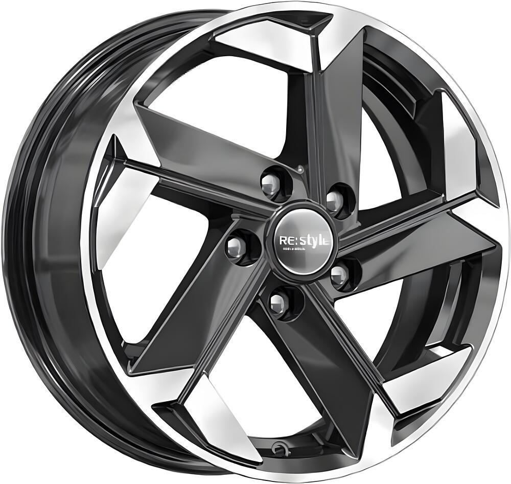 КиК КС979 Creta SU 6x16 5x112 ET 43 Dia 57.1 алмаз черный