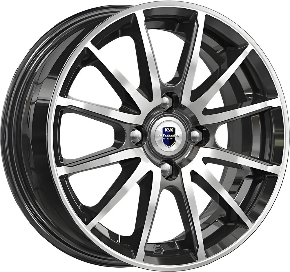 КиК Квант 5x14 4x100 ET 38 Dia 67 алмаз черный