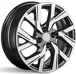 КиК Lada Granta IКС1030 6x15 4x100 ET 40 Dia 60.1 алмаз черный