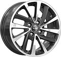 КиК Lada XRAY КС899 6x15 4x100 ET 40 Dia 60.1 алмаз черный