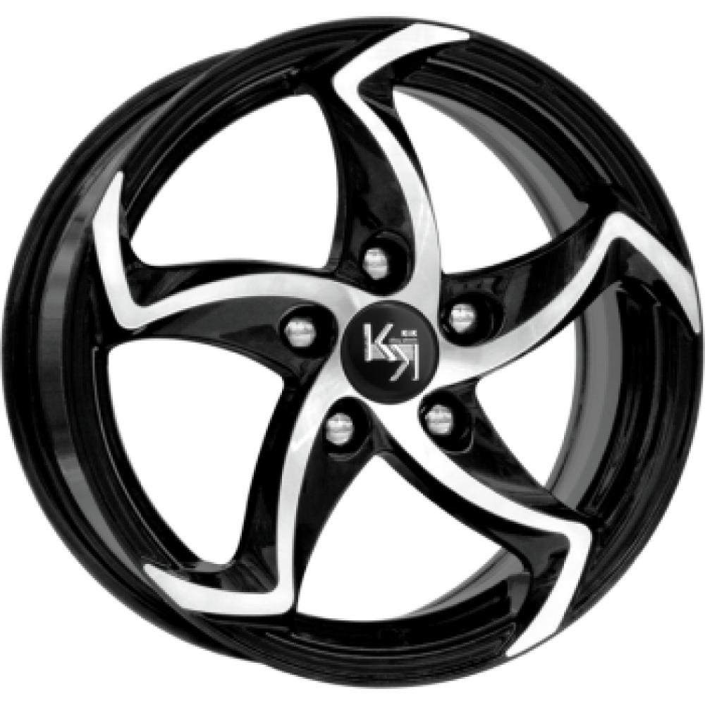 КиК Ландау 6.5x15 5x105 ET 35 Dia 56.6 алмаз черный