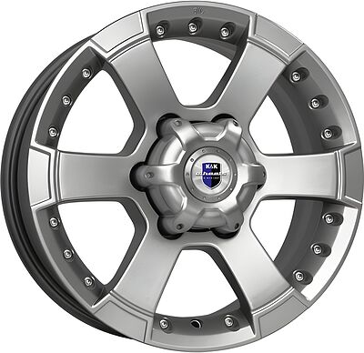 КиК М56 7x16 6x139.7 ET 30 Dia 106.1 дарк платинум
