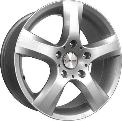 КиК Магма 7.5x17 5x112 ET 56 Dia 66.6 сильвер
