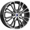 КиК Меандр 6x16 4x100 ET 41 Dia 60.1 алмаз черный