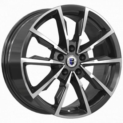 КиК Меренге 7.5x17 5x114.3 ET 45 Dia 66.1 алмаз черный