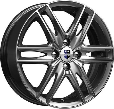 КиК Монтеррей 6x16 4x100 ET 45 Dia 60.1 дарк платинум
