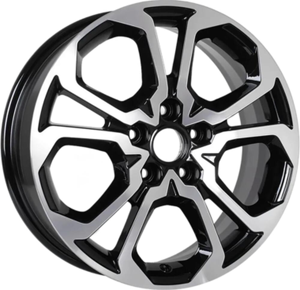 КиК Ortus (КС767) 6.5x17 5x114.3 ET 50 Dia 66.14 Алмаз черный