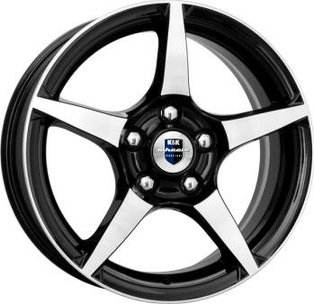 КиК R1 Рольф 6.5x16 5x100 ET 45 Dia 67.1 алмаз черный