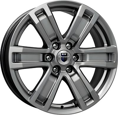 КиК R7 Рольф 7.5x17 6x139.7 ET 30 Dia 106.1 дарк платинум
