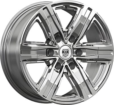 КиК R8 7.5x17 6x114.3 ET 45 Dia 66.1 дарк платинум