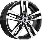 КиК Rassvet 6.5x16 5x114.3 ET 45 Dia 66.1 алмаз черный