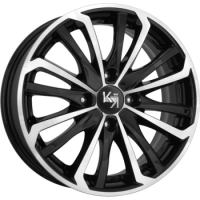 КиК Рим 6x15 4x108 ET 38 Dia 63.35 алмаз черный