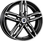 КиК Sayan 6x16 5x112 ET 50 Dia 57.1 алмаз черный КиК Sayan 6x16 5x112 ET 50 Dia 57.1 алмаз черный