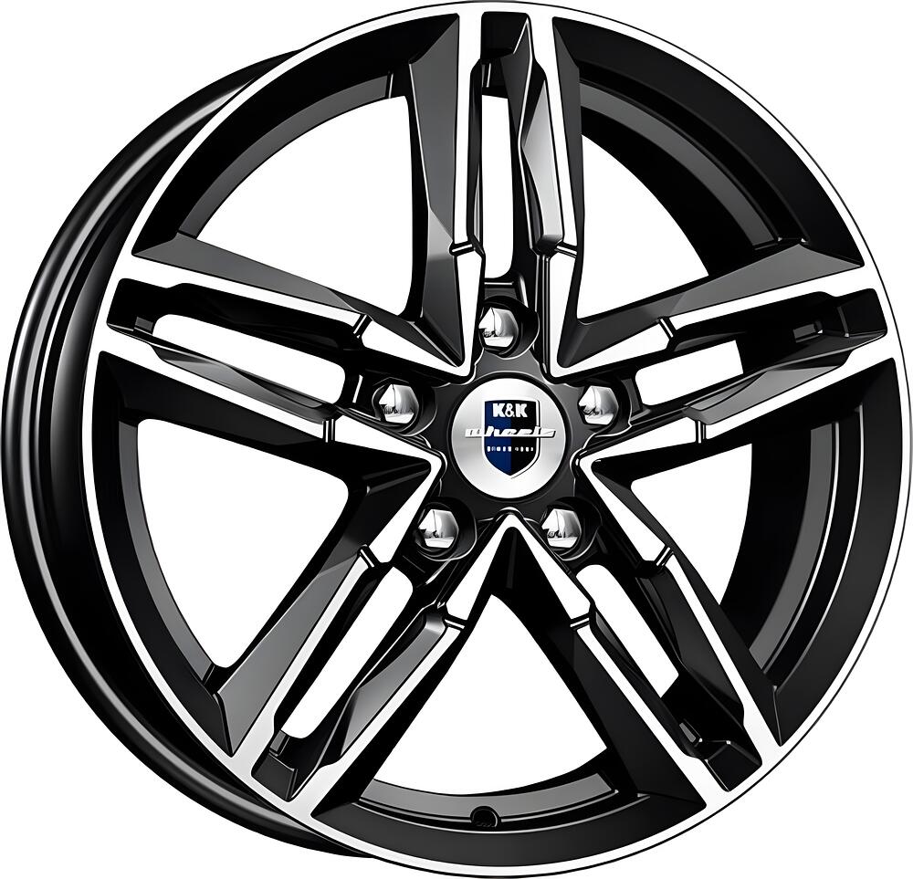 КиК Sayan 6x16 5x110 ET 44 Dia 65.1 алмаз черный
