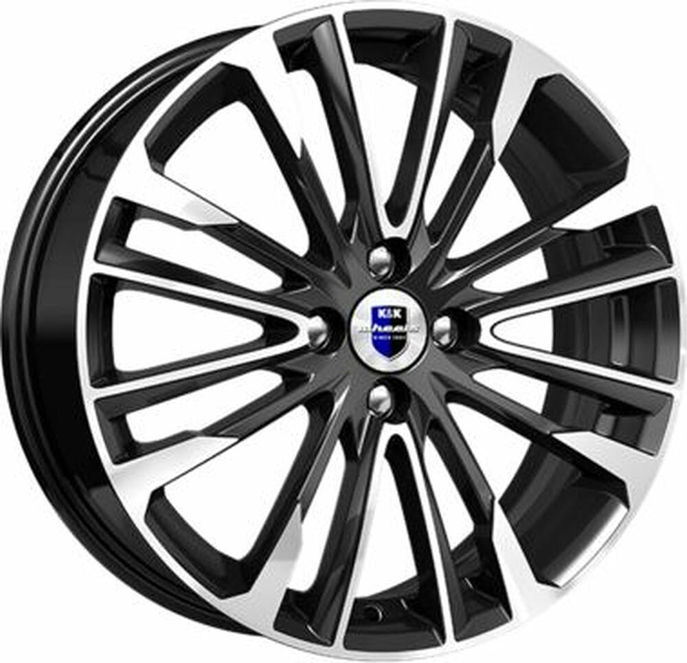 КиК Сильверстоун 6.5x17 4x100 ET 41 Dia 60.1 Алмаз черный SK