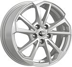 КиК Skoda RapidКС1005 6x15 5x100 ET 38 Dia 57.1 сильвер КиК Skoda RapidКС1005 6x15 5x100 ET 38 Dia 57.1 сильвер