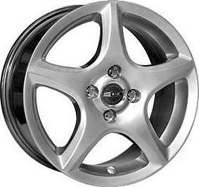 КиК Софтлайн 5.5x14 4x98 ET 35 Dia 58 сильвер