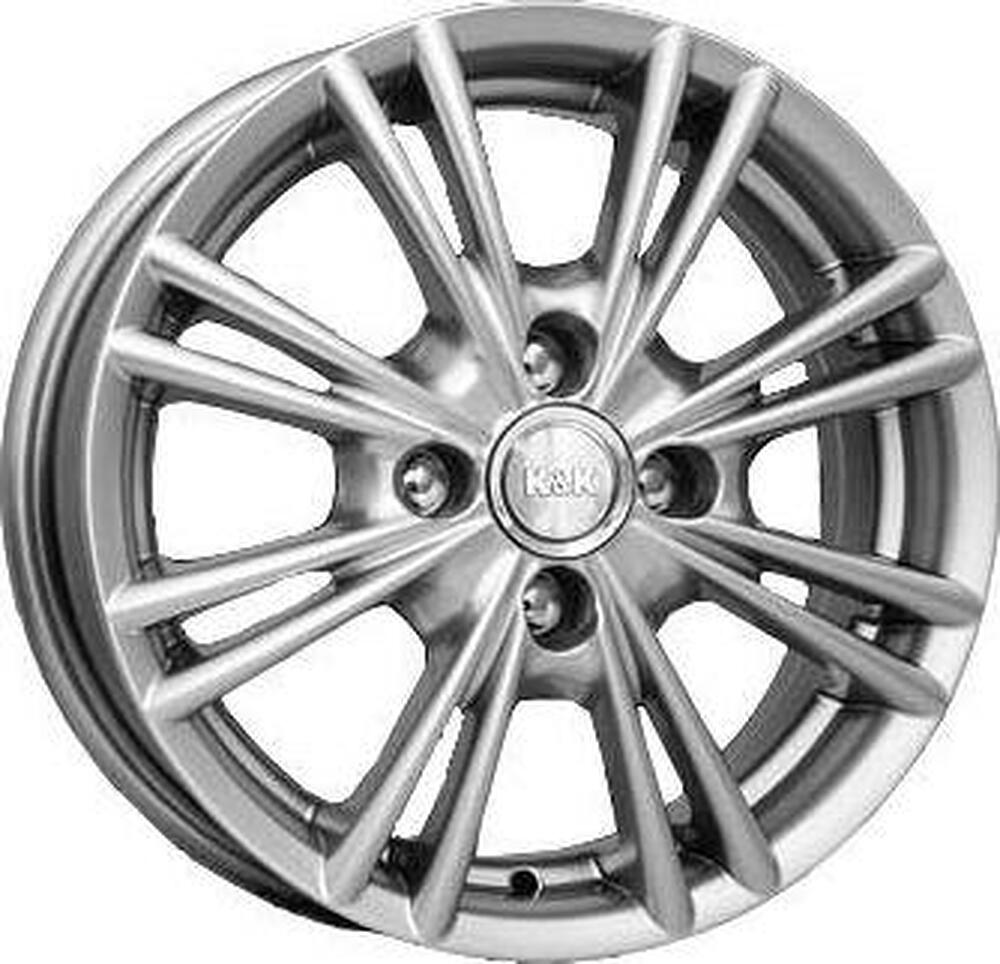 КиК Сокол 5.5x14 4x108 ET 45 Dia 67.1 сильвер