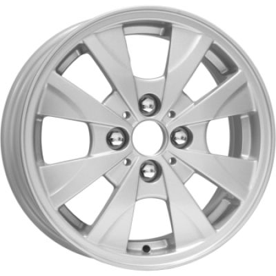 КиК Сонар 5.5x14 4x98 ET 35 Dia 58.5 сильвер