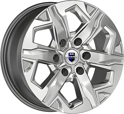 КиК Тейт 7.5x17 6x139.7 ET 30 Dia 106.1 дарк платинум