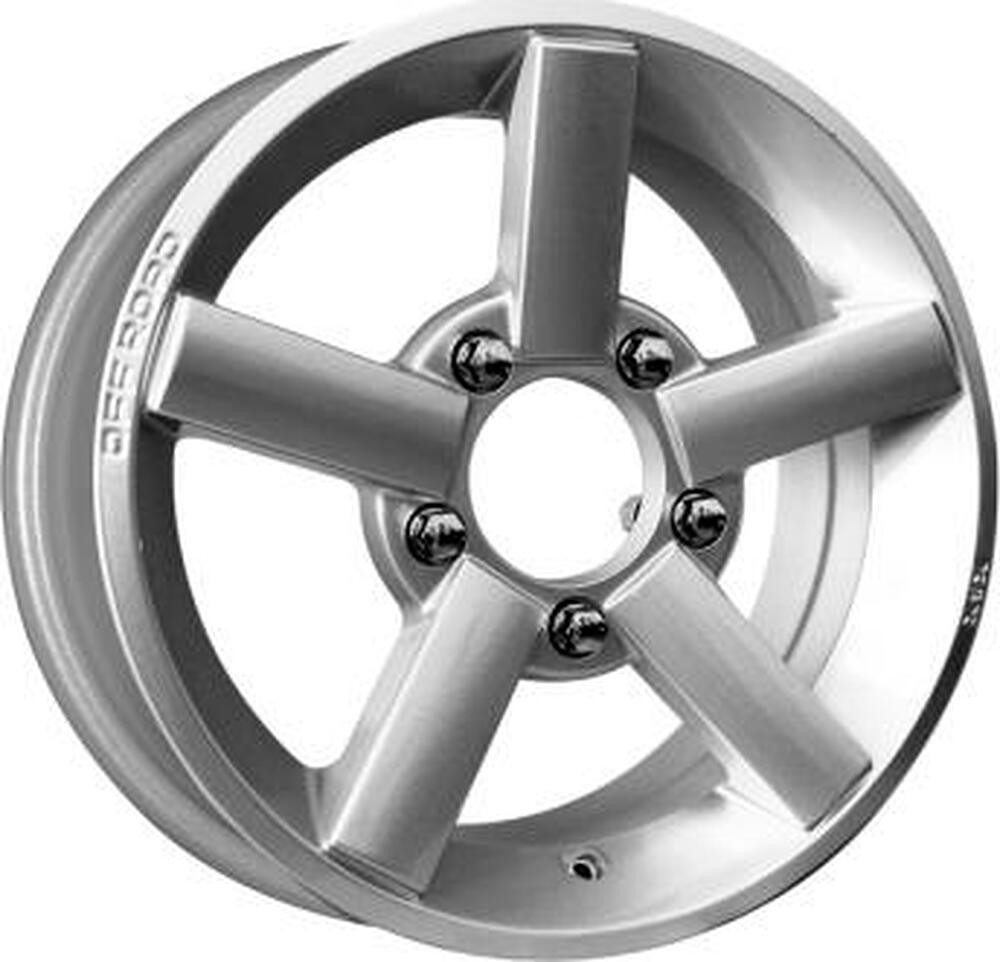 КиК Титан-Тех 6.5x15 5x139.7 ET 0 Dia 0 сильвер