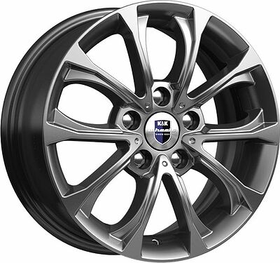 КиК Urals 6.5x15 5x108 ET 50 Dia 63.35 алмаз черный