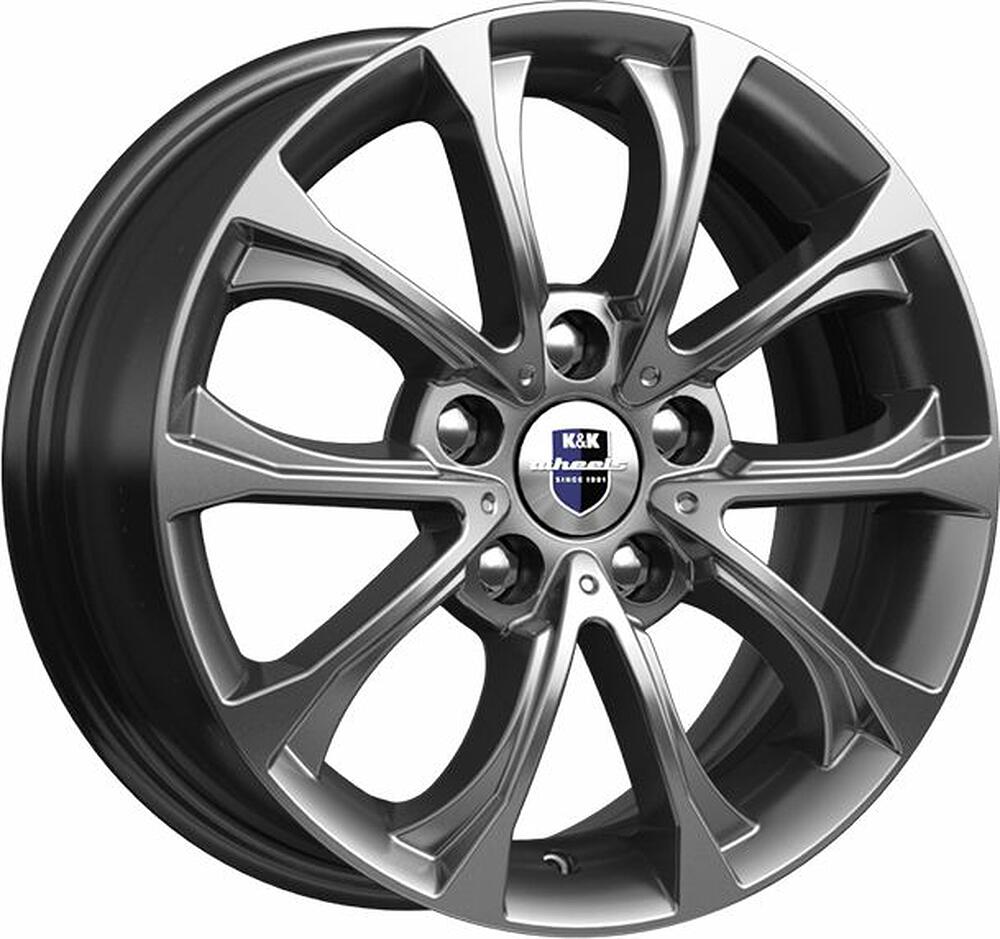 КиК Urals 6.5x15 5x114.3 ET 45 Dia 67.1 алмаз черный
