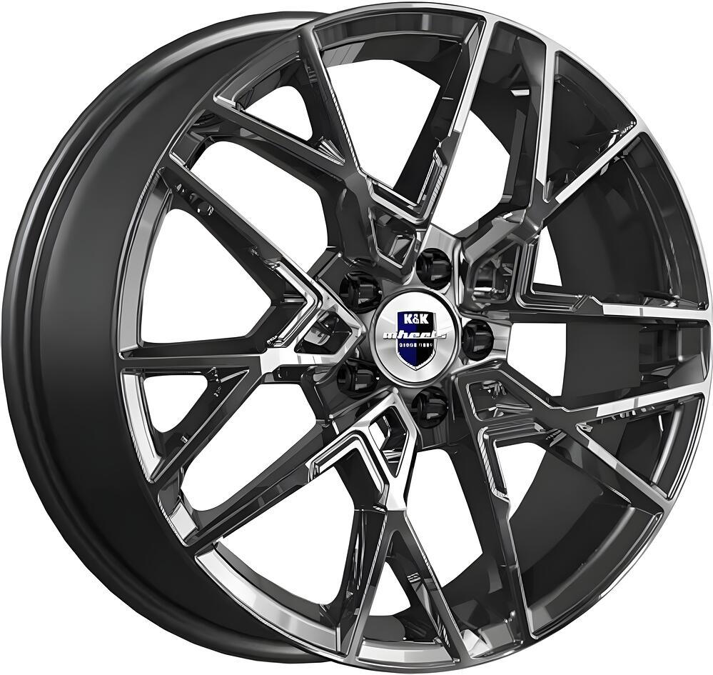 КиК Вудроф 7x18 5x108 ET 41 Dia 59.6 сильвер