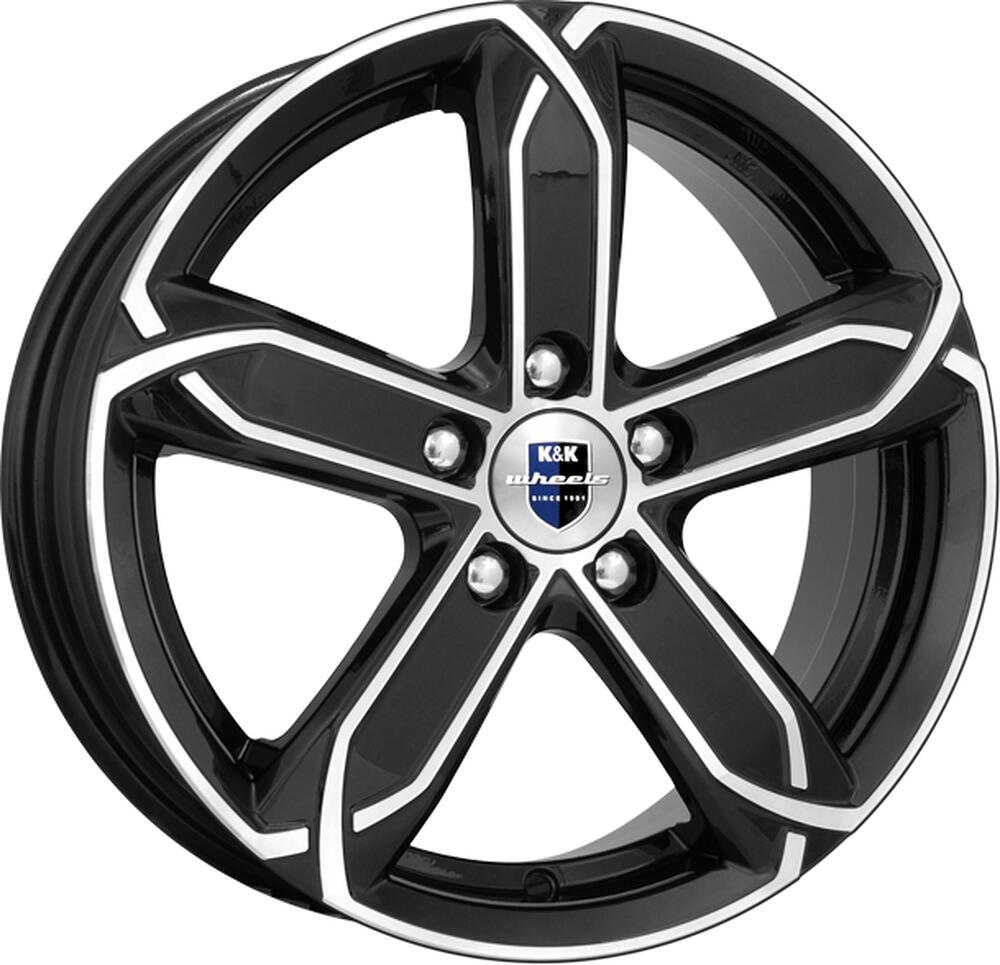 КиК X-Fighter 6x15 5x108 ET 44 Dia 60.1 алмаз черный
