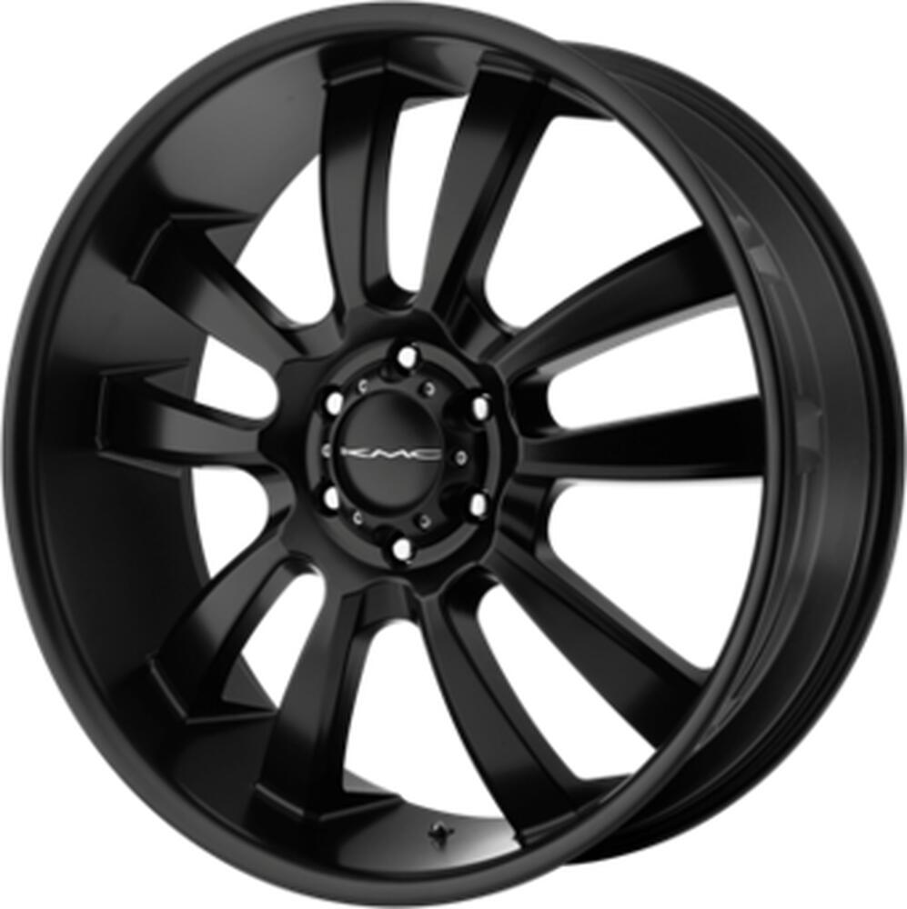 KMC KM673 8x18 6x139 ET 35 Dia 100.5 Black