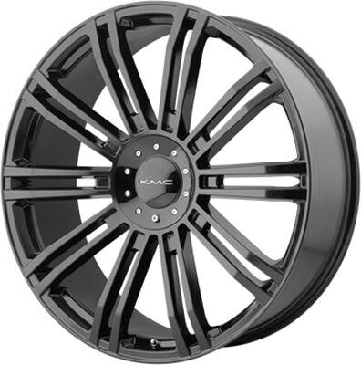 KMC KM677 8.5x20 5x114 ET 35 Dia 72.62 Black