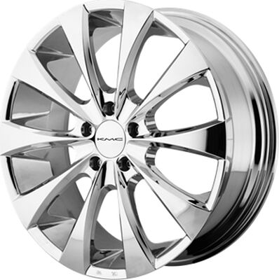 KMC KM679 9x20 5x120 ET 38 Dia 74 Chrome