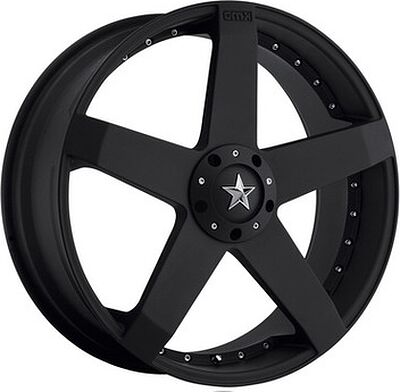 KMC KM775 8x20 5x114 ET 32 Dia 74.1 Black