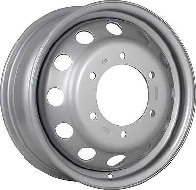 Kronprinz Ford Transit 9197 6x16 6x180 ET 109.5 Dia 138.8 Silver