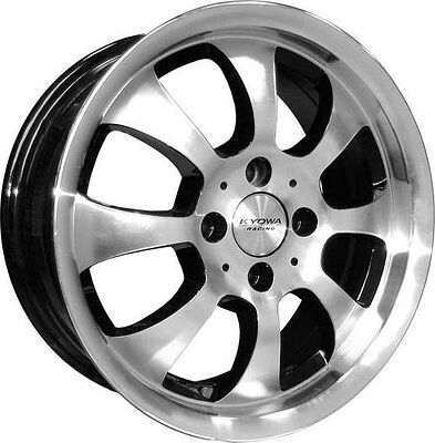 Kyowa KR588 7.5x18 5x114.3 ET 45 Dia 60.1 BKVL