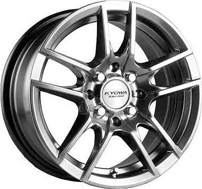 Kyowa KR718 6x14 4x100 ET 40 Dia 67.1 silver