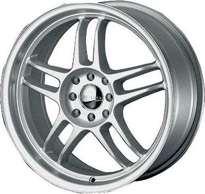 Lenso LW 7.5x18 5x100/114.3 ET 42 Dia 114.3 silver