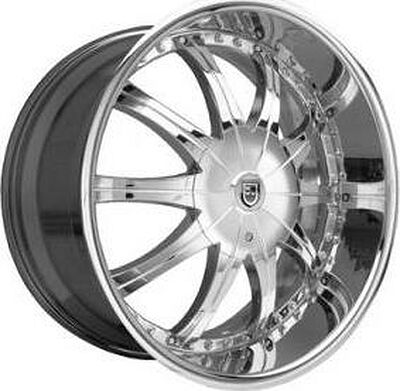 Lexani CS2 9x21 5x130 ET 35 Dia 74 Chrome