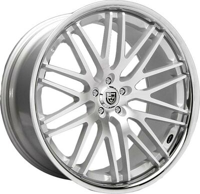 Lexani CVX44 9x20 5x120 ET 32 Dia 74 Black/Machined/Black Lip