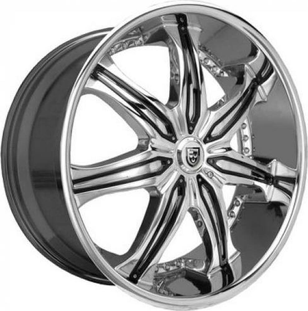 Lexani LX7 10x22 5x150 ET 35 Dia 110 Brushed/Black