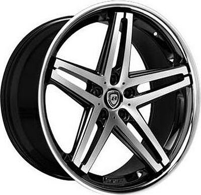 Lexani R5 8x18 5x120 ET 40 Dia 74.1 Flat Black