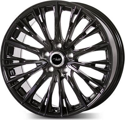 Lizardo XH304 Octopus XH130 7.5x18 5x114.3 ET 37 Dia 66.6 B (Black)