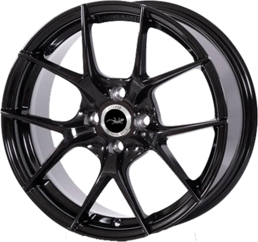 Lizardo XH315 7x16 4x98 ET 35 Dia 58.5 Black